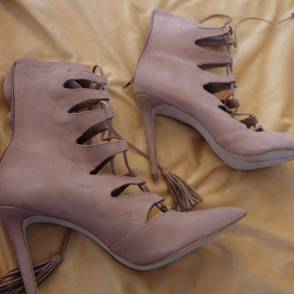 Tie Up Booties